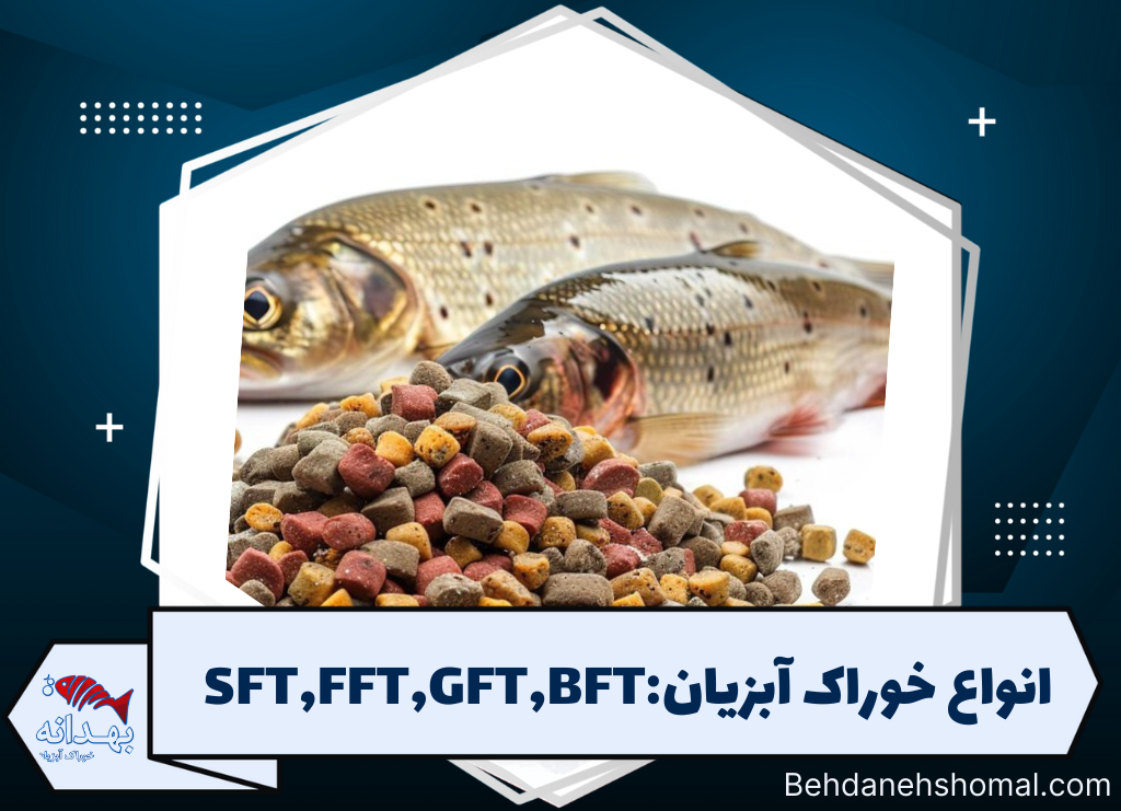 انواع خوراک آبزیان:SFT,FFT,GFT,BFT